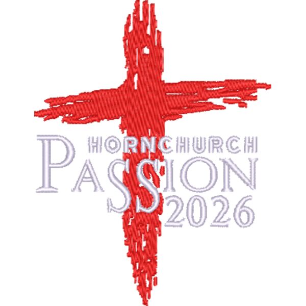 Hornchurch Passion Play Embroidery Light Logo Thumbnail